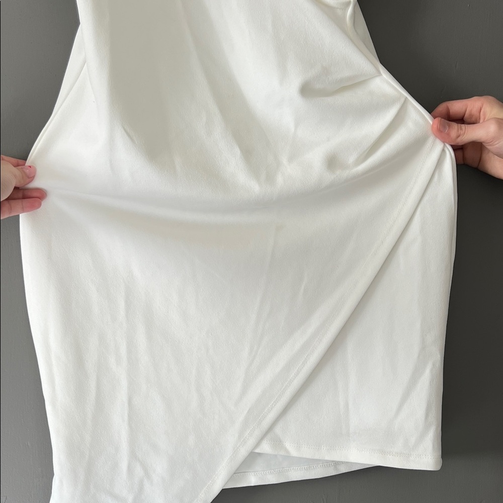 White Bodycon Dress - Picture 3 of 7